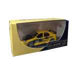 Macheta Dacia Logan Tuning Eligor galbena 1:43 - imagine 3