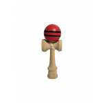Joc mini Kendama din lemn multicolor 12 cm distractiv - imagine 3