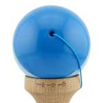 Kendama profesionala X cu cupe mari si ata albastra albastru bleu - imagine 8
