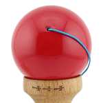 Kendama Flippy Profesionala Big Cups V2 din Lemn 18 cm Rosu Alb - imagine 6