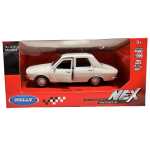 Macheta Dacia 1300 alba 1:34 cu resort deschide usile