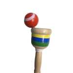Joc lemn B bangcool Kendama Mingea in Pahar educativ si distractiv - imagine 2