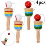 Joc lemn B bangcool Kendama Mingea in Pahar educativ si distractiv - imagine 3