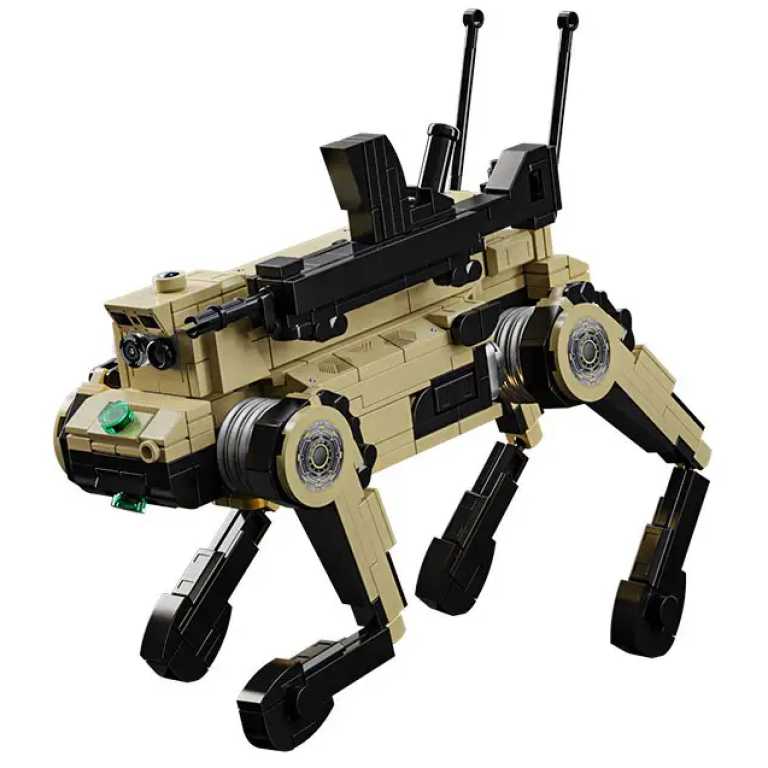 Mechanical Wolf set constructie 826 piese LeYI 66073