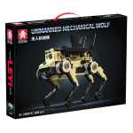 Mechanical Wolf Caine robot set constructie 826 piese LeYI 66073 - imagine 3