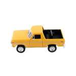 Macheta Motor Max Ford Bronco (open Top) 1978 1:24 galben replica metal die-cast - imagine 4