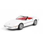 Macheta Motor Max Chevrolet Corvette 1986 1:24 alb replica metal die-cast