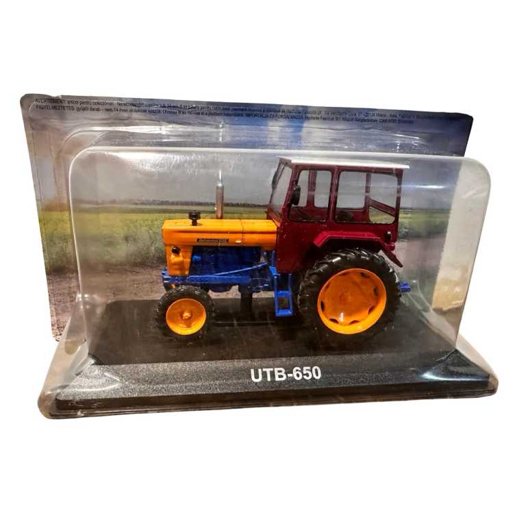 Macheta tractor UTB 650 metal1:43 model de colectie