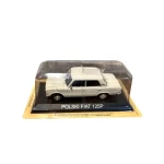 Macheta Polski Fiat 125P alb – Macheta metal Colectie 1:43