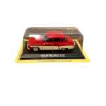 Macheta Wartburg 312 – Macheta metal Colectie rosu cu crem 1:43