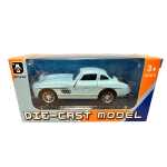 Macheta metal Mercedes clasica bleu 1:43