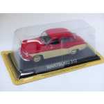 Macheta Wartburg 312 – Macheta metal Colectie rosu cu crem 1:43