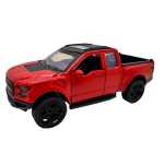 Macheta Ford F150 pickup rosie replica metal usi deschise