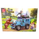 Set constructie Outdoor Aventura cu 277 piese JieStar 59213 - imagine 9