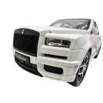 Macheta Rolls Royce Cullinan alb cu rulota scara 1:20 cu sunete lumini deschide usile si capotele - imagine 5