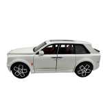 Macheta Rolls Royce Cullinan alb cu rulota scara 1:20 cu sunete lumini deschide usile si capotele - imagine 10