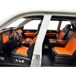 Macheta Rolls Royce Cullinan alb cu rulota scara 1:20 cu sunete lumini deschide usile si capotele - imagine 19