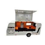 Macheta Rolls Royce Cullinan alb cu rulota scara 1:20 cu sunete lumini deschide usile si capotele - imagine 21
