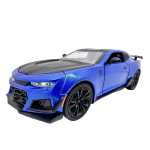 Macheta Chevrolet Camaro albastru 1:24 cu sunet lumini deschide usile si capotele - imagine 5