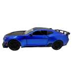 Macheta Chevrolet Camaro albastru 1:24 cu sunet lumini deschide usile si capotele - imagine 6