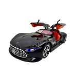 Macheta Mercedes Vision AMG gran turismo negru 1:24 cu lumini si sunete deschide usile - imagine 13
