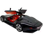 Macheta Mercedes Vision AMG gran turismo negru 1:24 cu lumini si sunete deschide usile - imagine 18