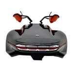 Macheta Mercedes Vision AMG gran turismo negru 1:24 cu lumini si sunete deschide usile - imagine 19