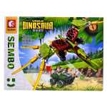 Set constructie Sembo dinozaur pterosaur robot world dinosaur 205030 123 piese