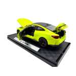 Macheta BMW M4 Coupe culoarea galben Sao Paulo Yellow 1:32 metal lumini si sunete - imagine 9