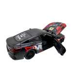 Macheta BMW M8 Racing rosu 1:24 metal pull back lumini si sunete - imagine 11