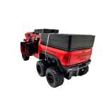 Macheta Ford RAM Mammoth 6x6 rosu 1:32 metal lumini si sunete - imagine 8