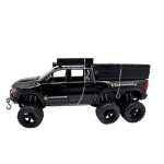 Macheta Ford RAM Mammoth 6x6 negru 1:32 metal lumini si sunete - imagine 4