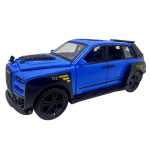Macheta Rolls Royce Cullinan 1:28 albastru usi deschise lumini sunete pull back
