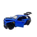 Macheta Rolls Royce Cullinan 1:28 albastru usi deschise lumini sunete pull back - imagine 6