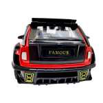 Macheta Rolls Royce Cullinan 1:28 rosu usi deschise lumini sunete pull back