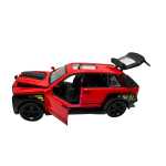 Macheta Rolls Royce Cullinan 1:28 rosu usi deschise lumini sunete pull back - imagine 9