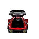 Macheta Rolls Royce Cullinan 1:28 rosu usi deschise lumini sunete pull back - imagine 12