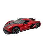 Macheta Koenigsegg Jesko rosu 1:24 cu sunete lumini deschide usile si capotele - imagine 3