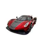 Macheta Koenigsegg Jesko rosu 1:24 cu sunete lumini deschide usile si capotele - imagine 4