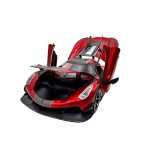Macheta Koenigsegg Jesko rosu 1:24 cu sunete lumini deschide usile si capotele - imagine 8
