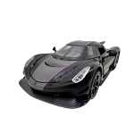 Macheta Koenigsegg Jasko negru 1:24 cu sunete si lumini deschide usile si capotele - imagine 4
