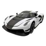 Macheta Koenigsegg Jesko alba 1:24 cu sunete lumini deschide usile si capotele - imagine 7