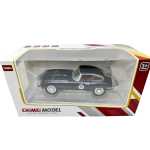 Macheta Jaguar E-type coupe verde 1:24 cu sunete lumini deschide usile si capotele