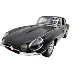 Macheta Jaguar E-type coupe negru 1:24 cu sunete lumini deschide usile si capotele - imagine 4