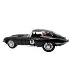 Macheta Jaguar E-type coupe negru 1:24 cu sunete lumini deschide usile si capotele - imagine 7