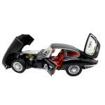 Macheta Jaguar E-type coupe negru 1:24 cu sunete lumini deschide usile si capotele - imagine 11