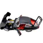 Macheta Jaguar E-type coupe negru 1:24 cu sunete lumini deschide usile si capotele - imagine 12