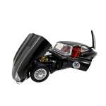 Macheta Jaguar E-type coupe negru 1:24 cu sunete lumini deschide usile si capotele - imagine 13