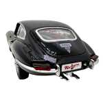Macheta Jaguar E-type coupe negru 1:24 cu sunete lumini deschide usile si capotele - imagine 9