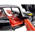 Macheta Jaguar E-type coupe negru 1:24 cu sunete lumini deschide usile si capotele - imagine 14